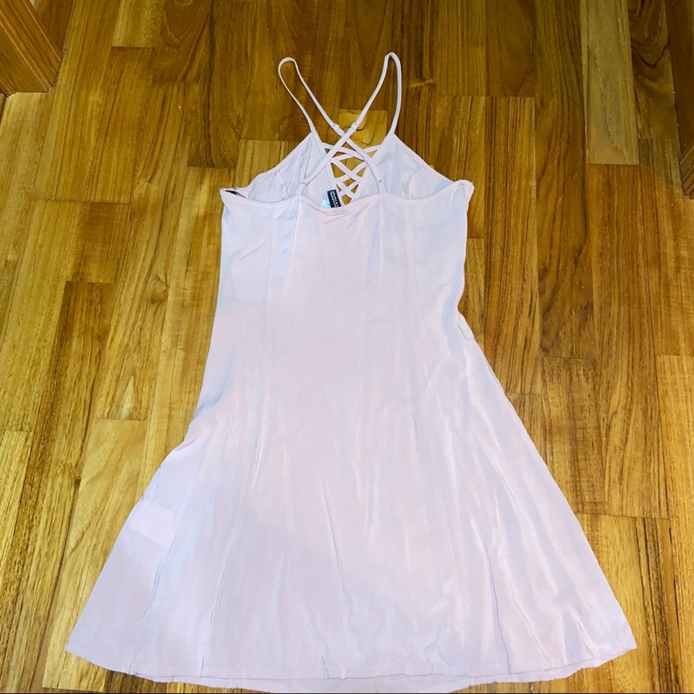 Vneck Strappy Dress